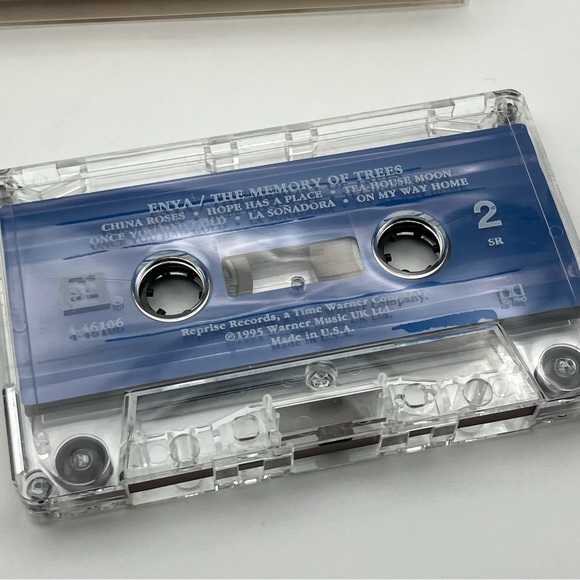 Enya • The Memory of Trees Cassette Tape - Picture 4 of 4